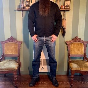 DICKIES WORK JACKET WITH QUILTED LINING M-L